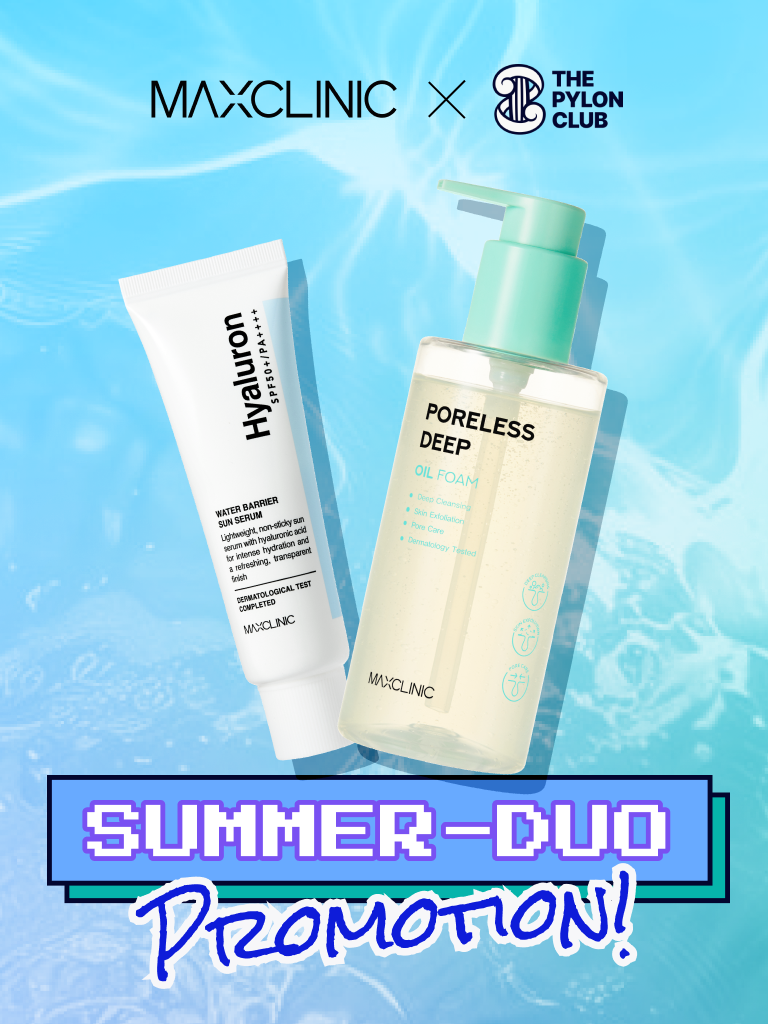 [MAXCLINIC X THE PYLON CLUB] Summer Duo Set